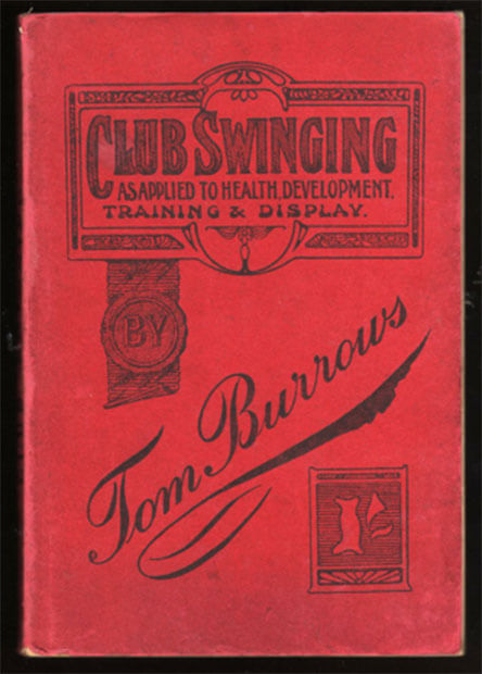 Book cover. Club Swinging as applied to Health Development Training and Display