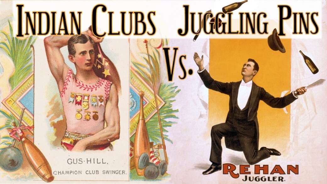 Indian Clubs V Juggling Pins