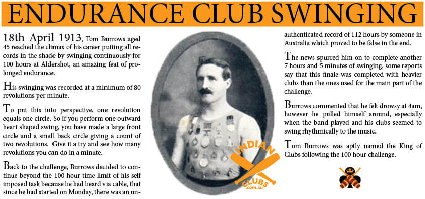 Endurance Indian Club Swinging