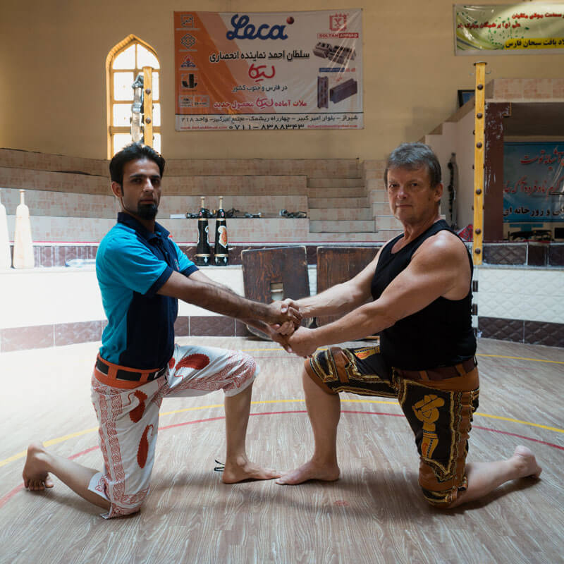 Ali and Paul - Shiraz Zurkhaneh Academy
